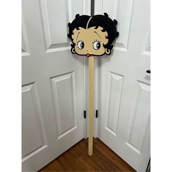 Handmade Betty Boop Wood Art – Custom Woodworking - Picture 1 of 9